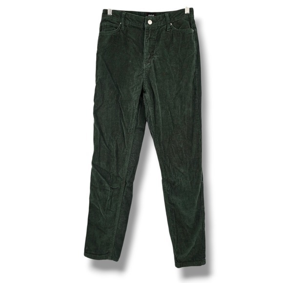 BDG Urban Outfitters Pants - BDG Urban Outfitters Dark Green Corduroy Mom High-Rise Tapered‎ Pants Size 25
